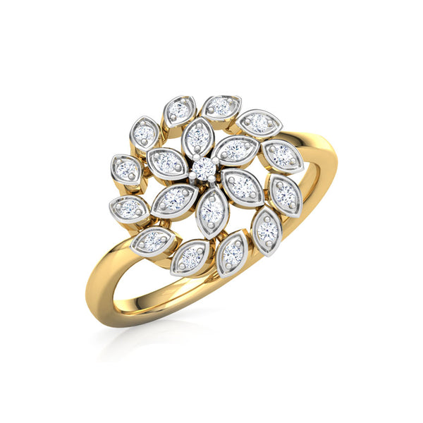 Primerose Moissanite Diamond Engagement Ring