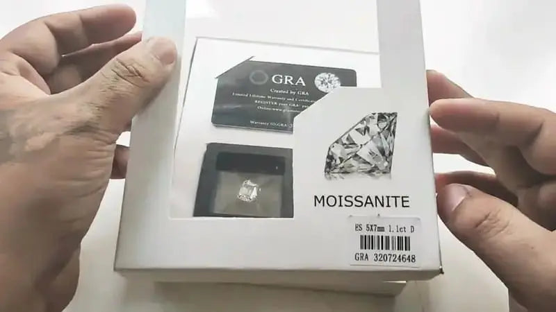 Moissanite Diamond Solitaire