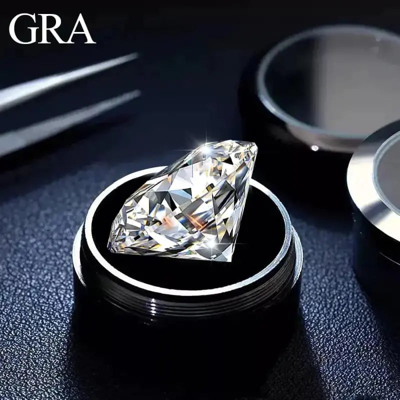Moissanite Diamond Solitaire